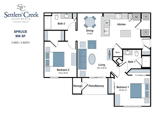 Floor plan Spruce
