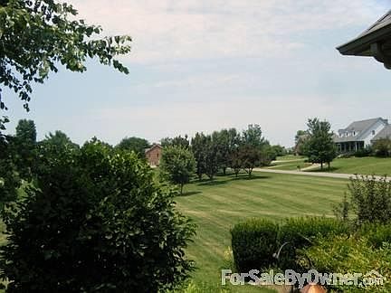 View from deck of lot and neighborhood