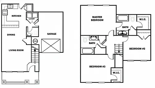 Floor plan 3X2.5-Renovated