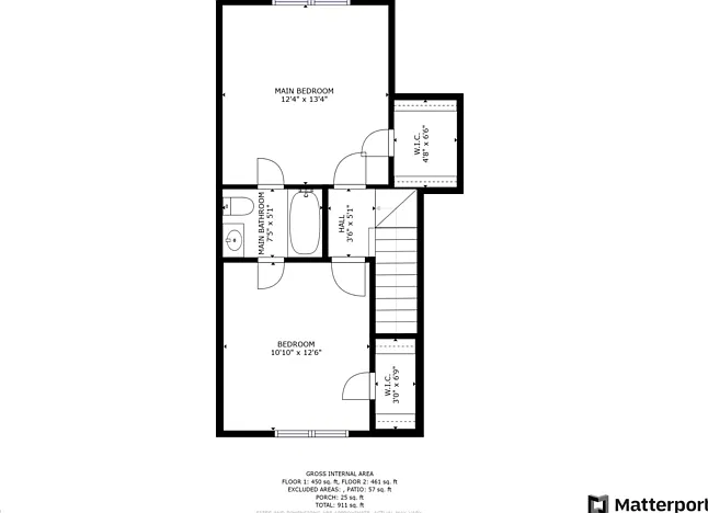 2 bed, 1.5 bath, 900 sqft, $1,895 — Photo 3