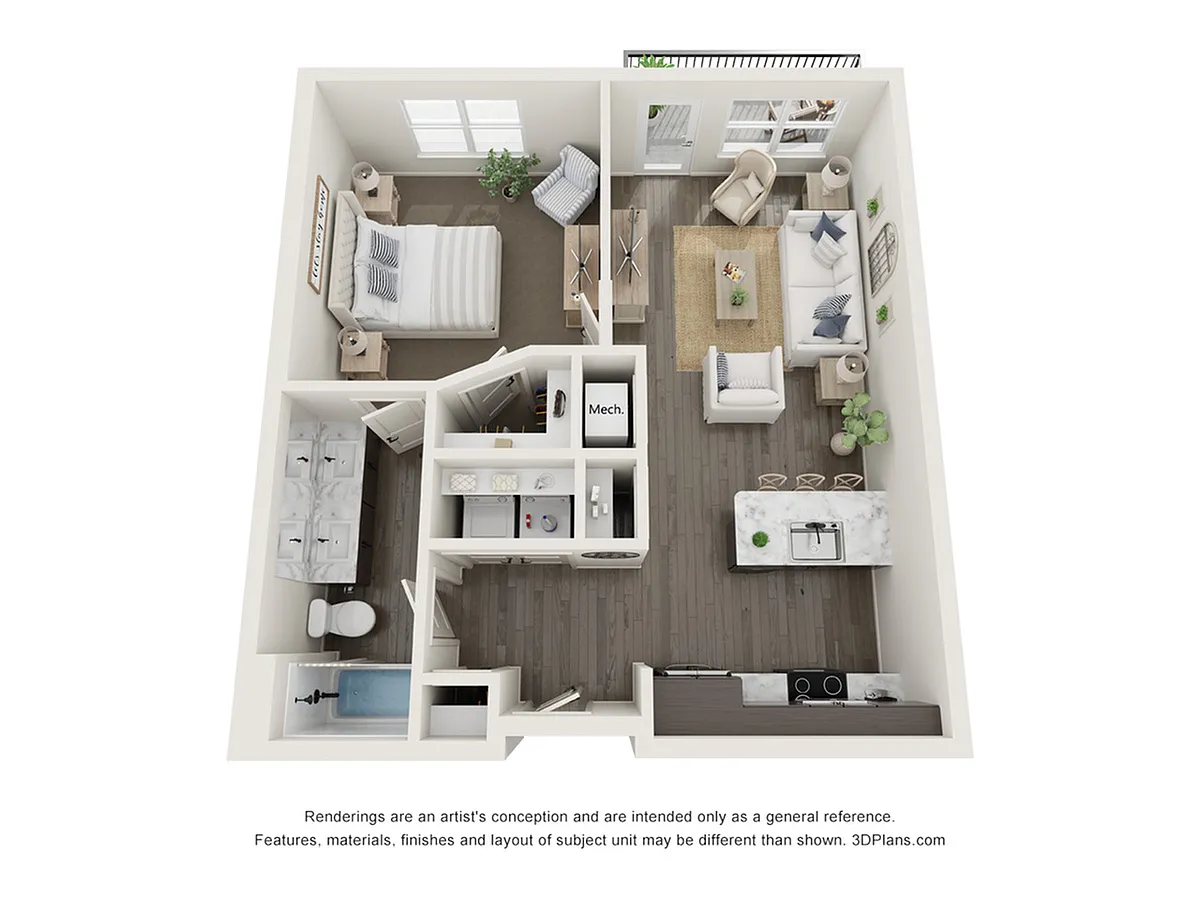 Floor plan A1