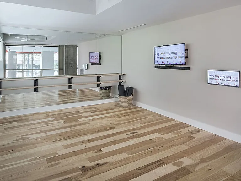 Private yoga studio with on-demand classes