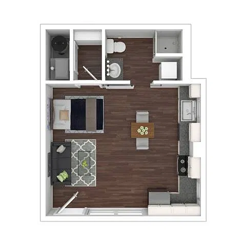 Floor plan Studio