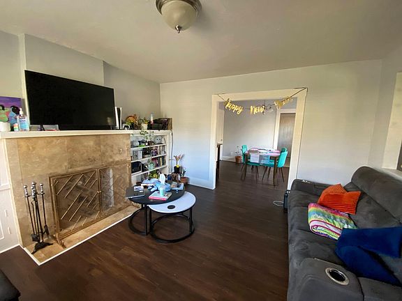 Host friends around the fireplace