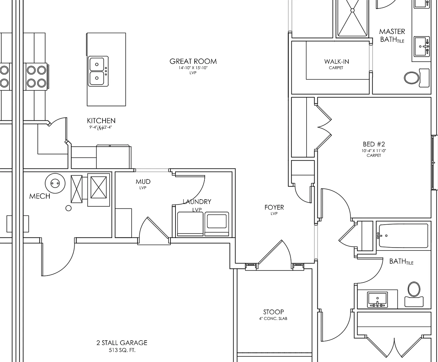3 bed, 1397 sqft, $2,500 — Photo 2