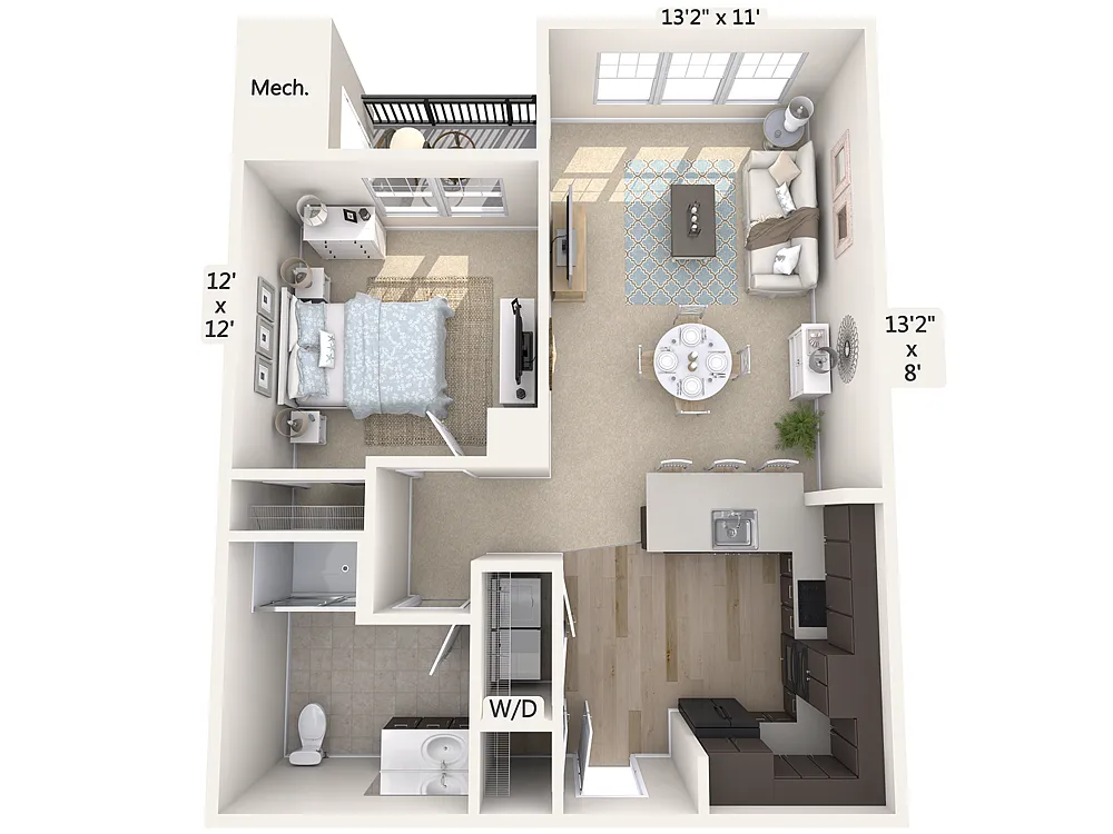 Floor plan A3-HP-809sq-Stainless