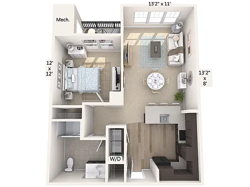 Floor plan A3-HP-809sq-Stainless