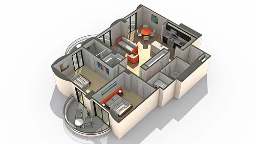 Floor plan Ten 81
