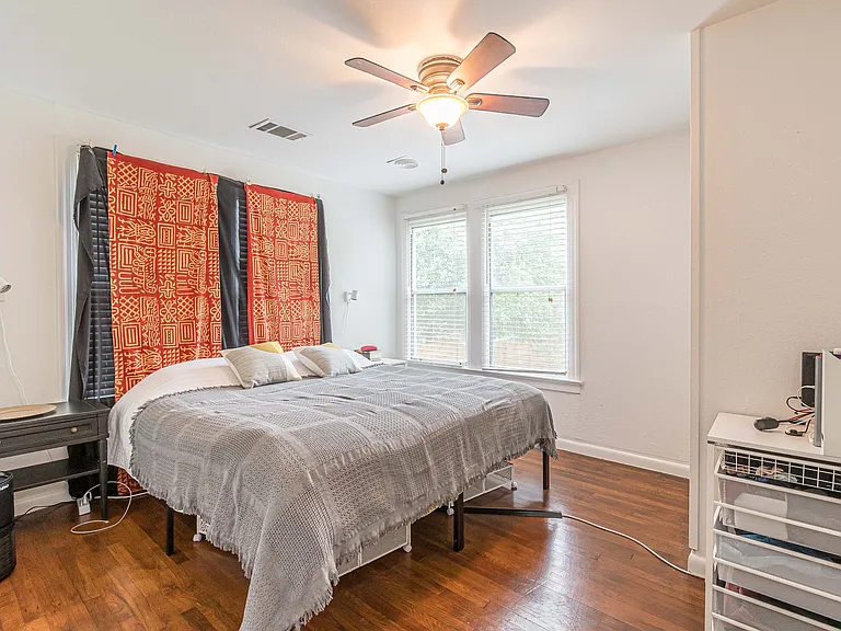 bedroom 1, front corner