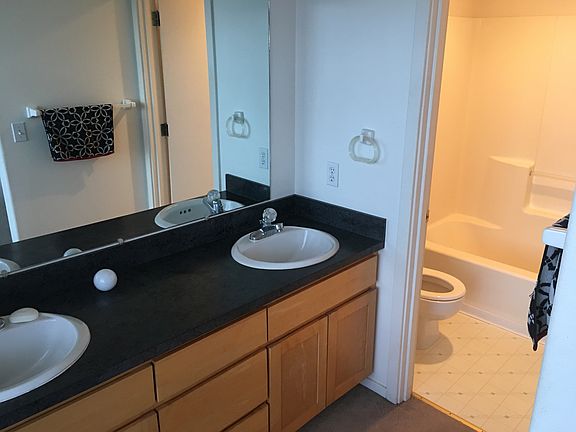 Master bath twin sinks