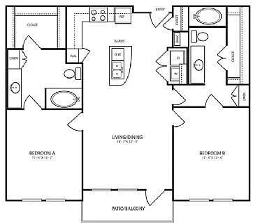 Floor plan B3-2
