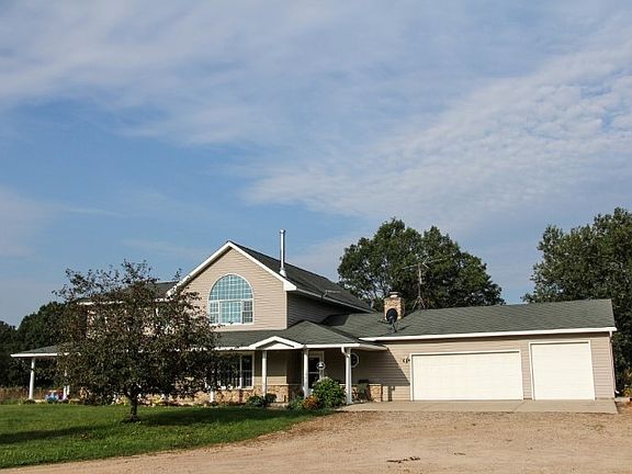 3 car attached garage