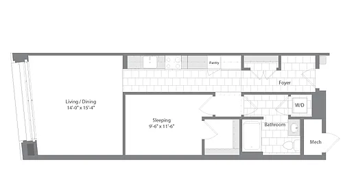 Floor plan Adelphi - Junior