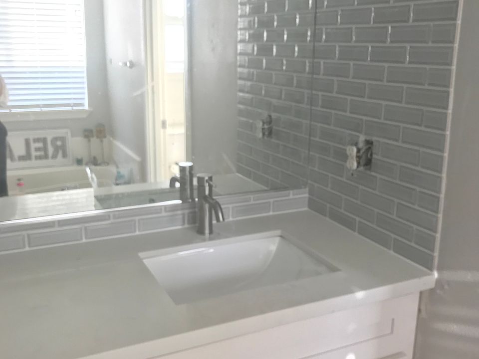 Bathroom under construction 