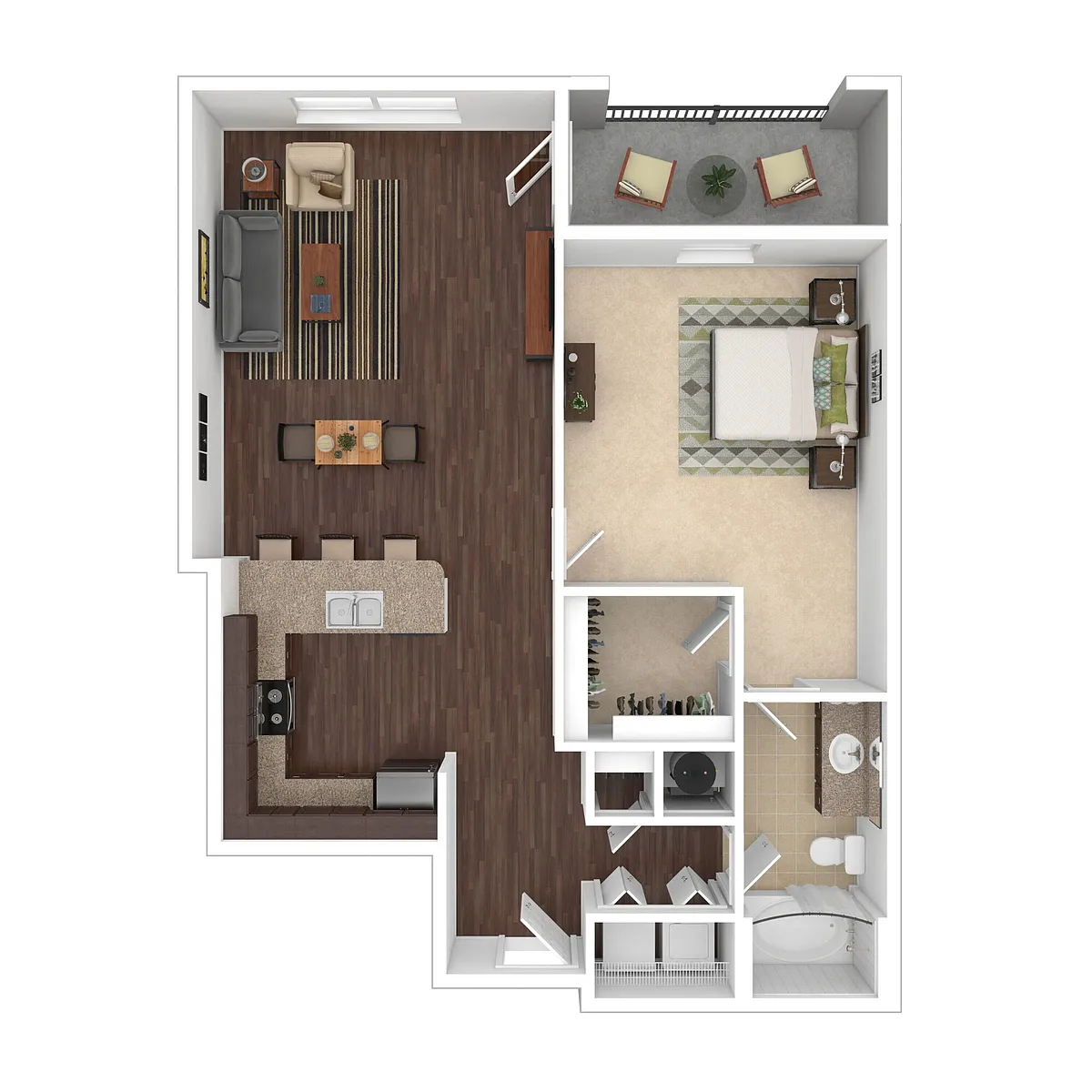 Floor plan Plan D
