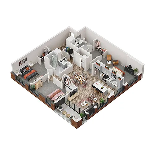 Floor plan D3 - East