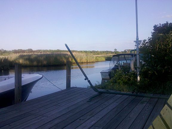 View at available dock