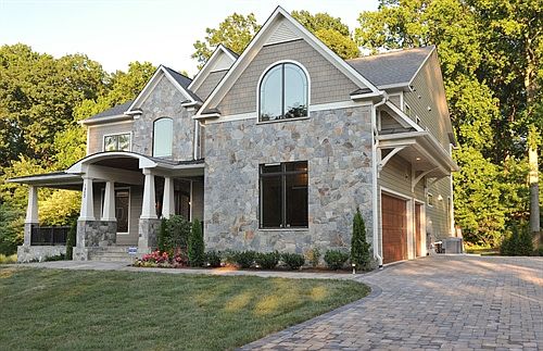 3 Car Garage and Paver Dr