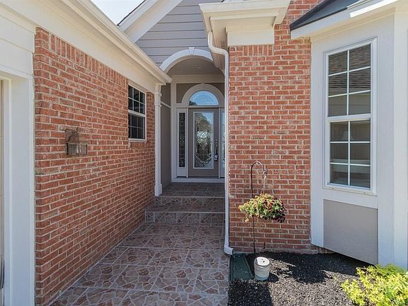 New ceramic tiled porch