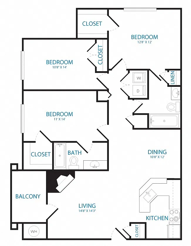Floor plan The Shenandoah