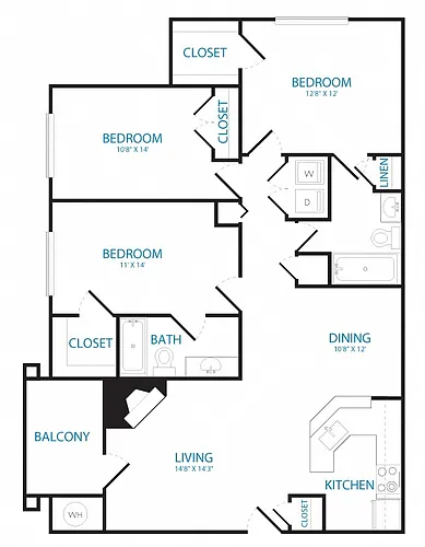 Floor plan The Shenandoah