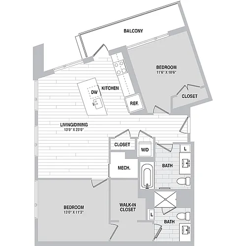 Floor plan B4