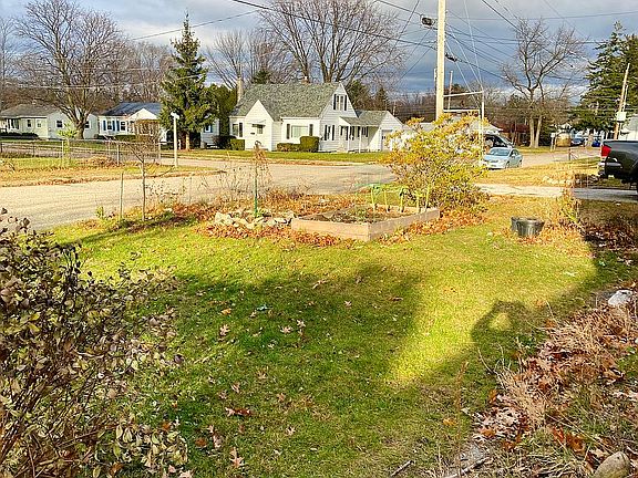 Raised beds in front yard. 