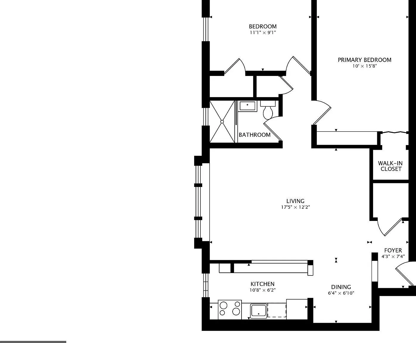 2 bed, 1.0 bath, 783 sqft, $2,100 — Photo 3
