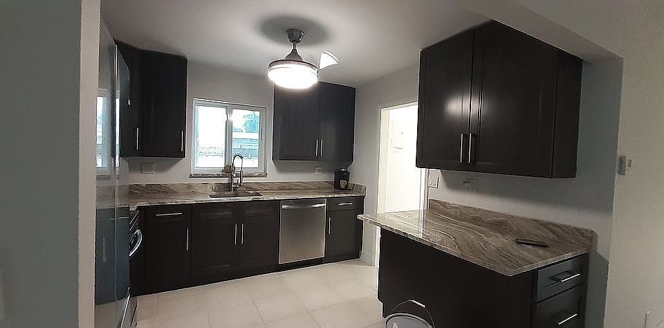 New modern wood cabinets