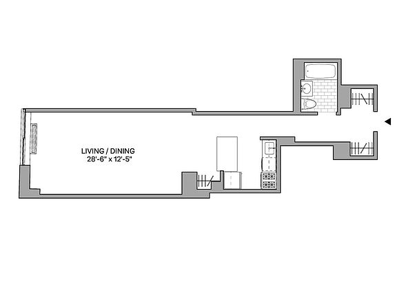 2nd image of 45 Wall St APT 905