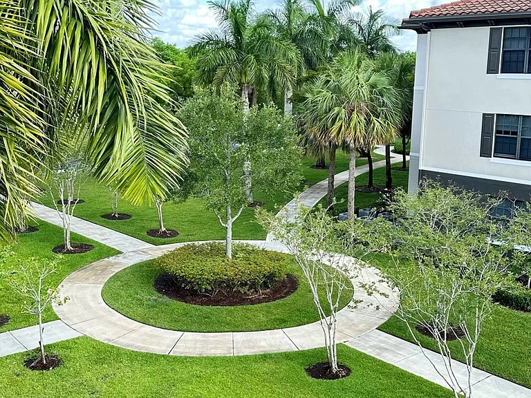 Courtyard view