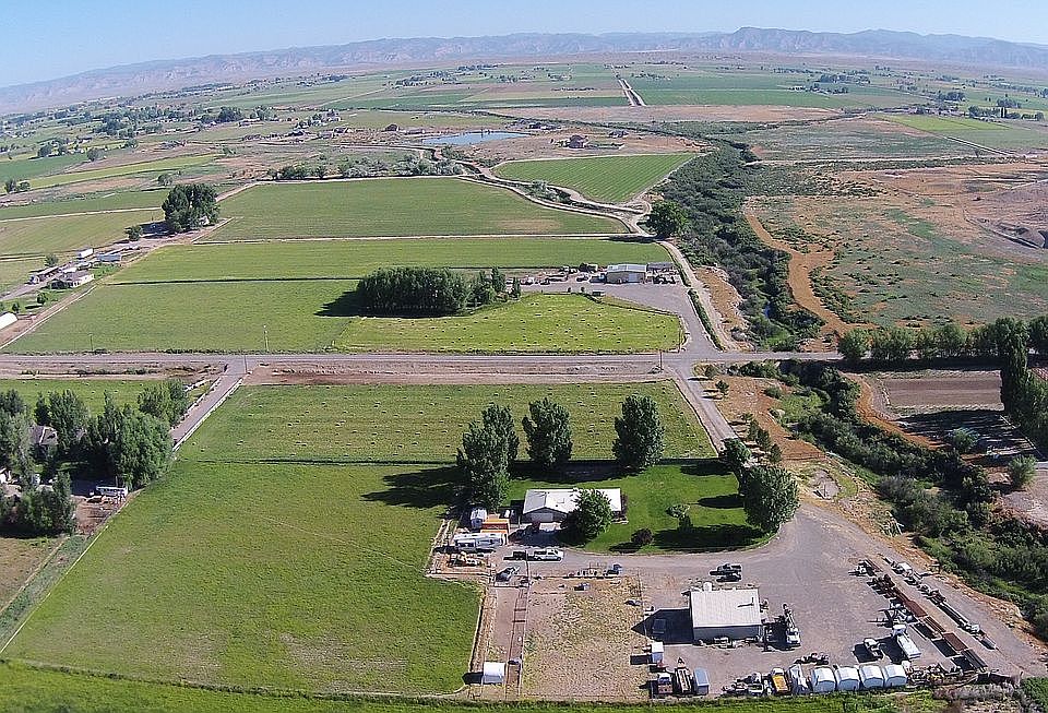 Surrounded by fields 
