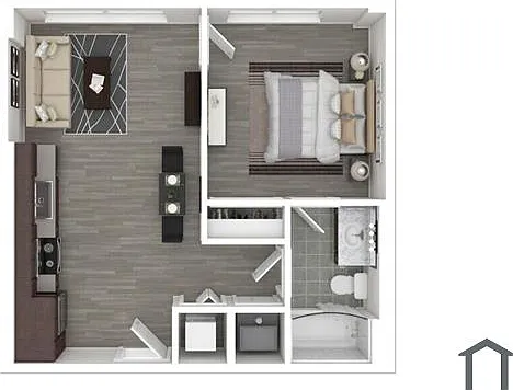 1 bed, $1,898 — Photo 2