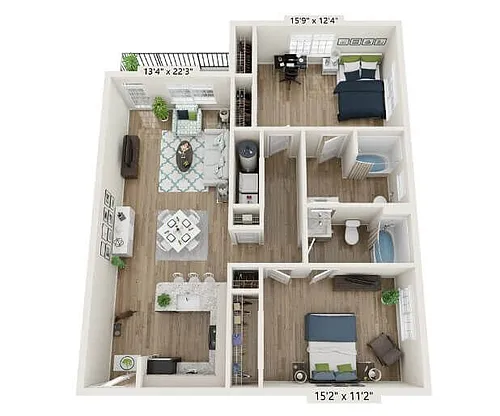 Floor plan The Westport