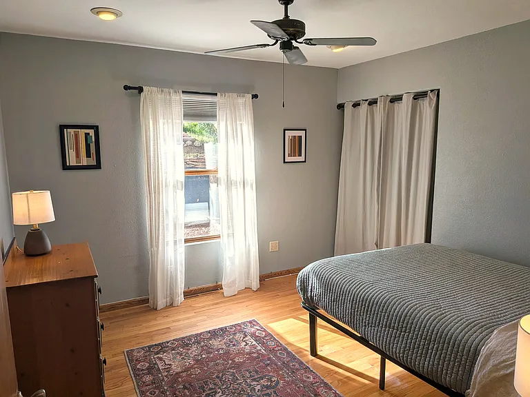 2nd bedroom faces the patio and Open Space