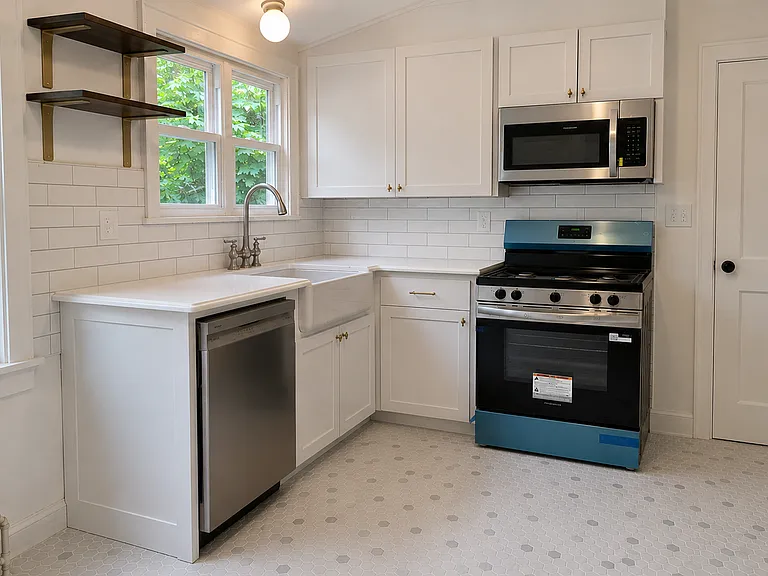 New stainless appliances