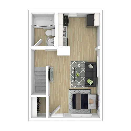 Floor plan Studio