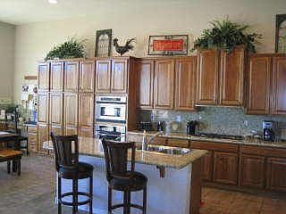 Kitchen with Granite and Stainless Steel Appliances