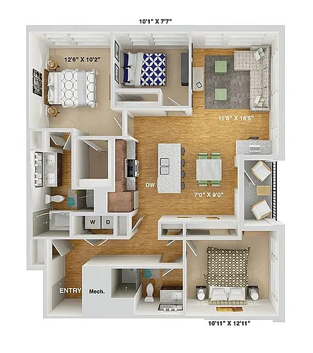 Floor plan C1