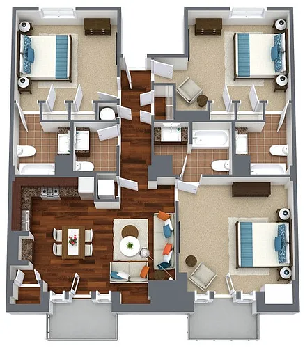 Floor plan CB3