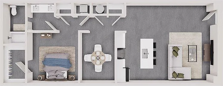 SBW - Studio, 1 Bathroom