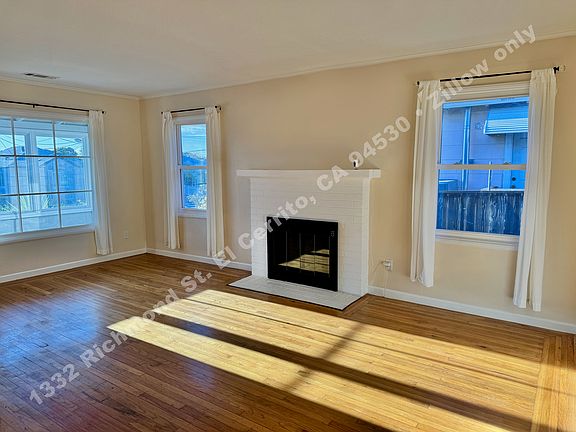 Large Living Room with Electric Fireplace