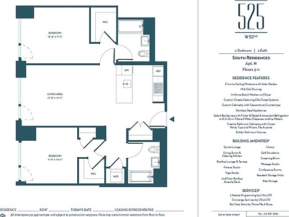 2nd image of 525 W 52nd St APT 10HS
