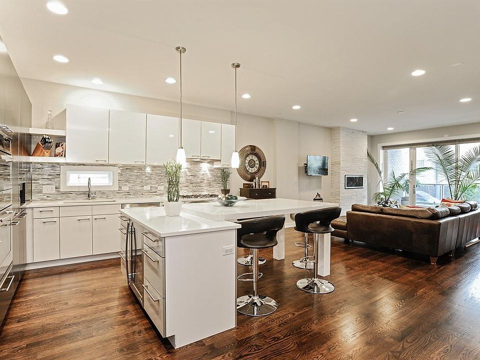 Kitchen and Living Room