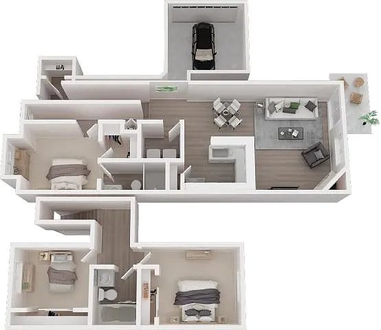 Floor plan 3X2 B Classic
