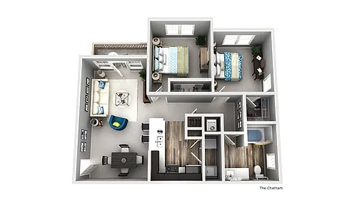 Floor plan The Chatham