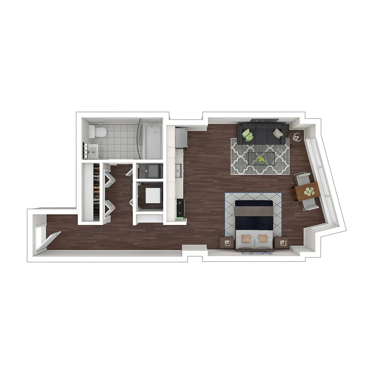 Floor plan Studio e8.1