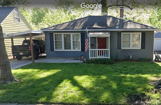 Front of the house