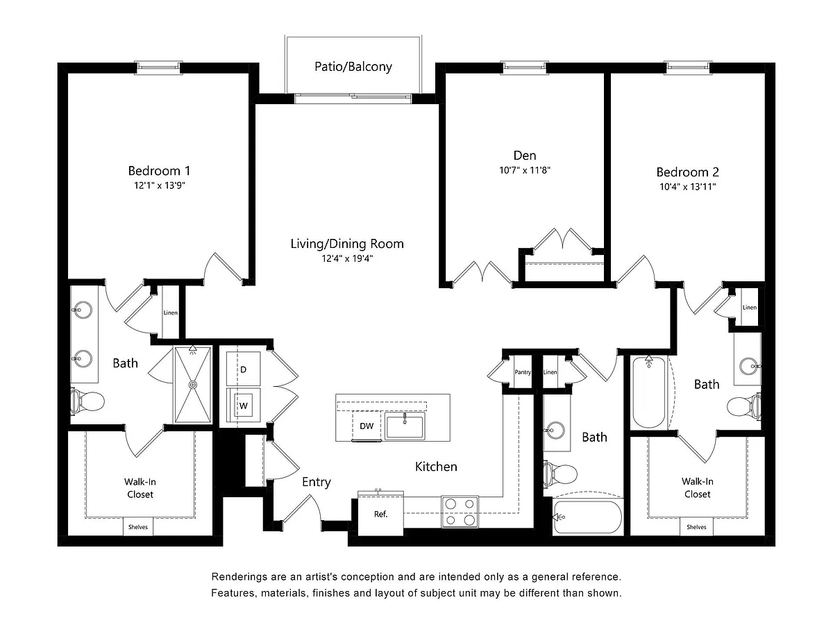 Floor plan 3A