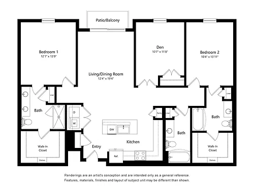 Floor plan 3A